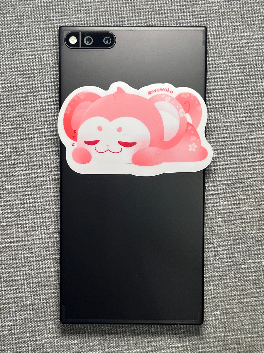 Sleepy Zodiac Animal - Monkey - Sticker product image (2)