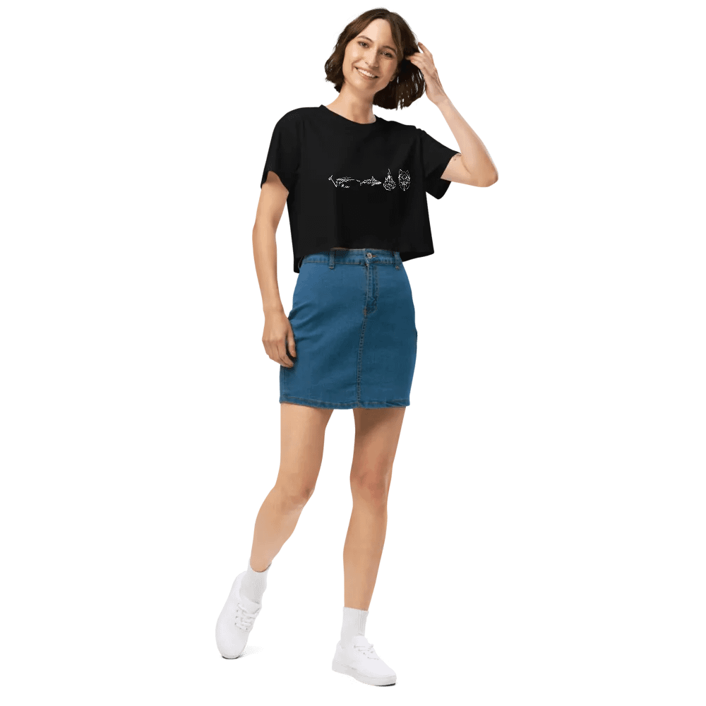 Origami Women's Crop Top product image (2)