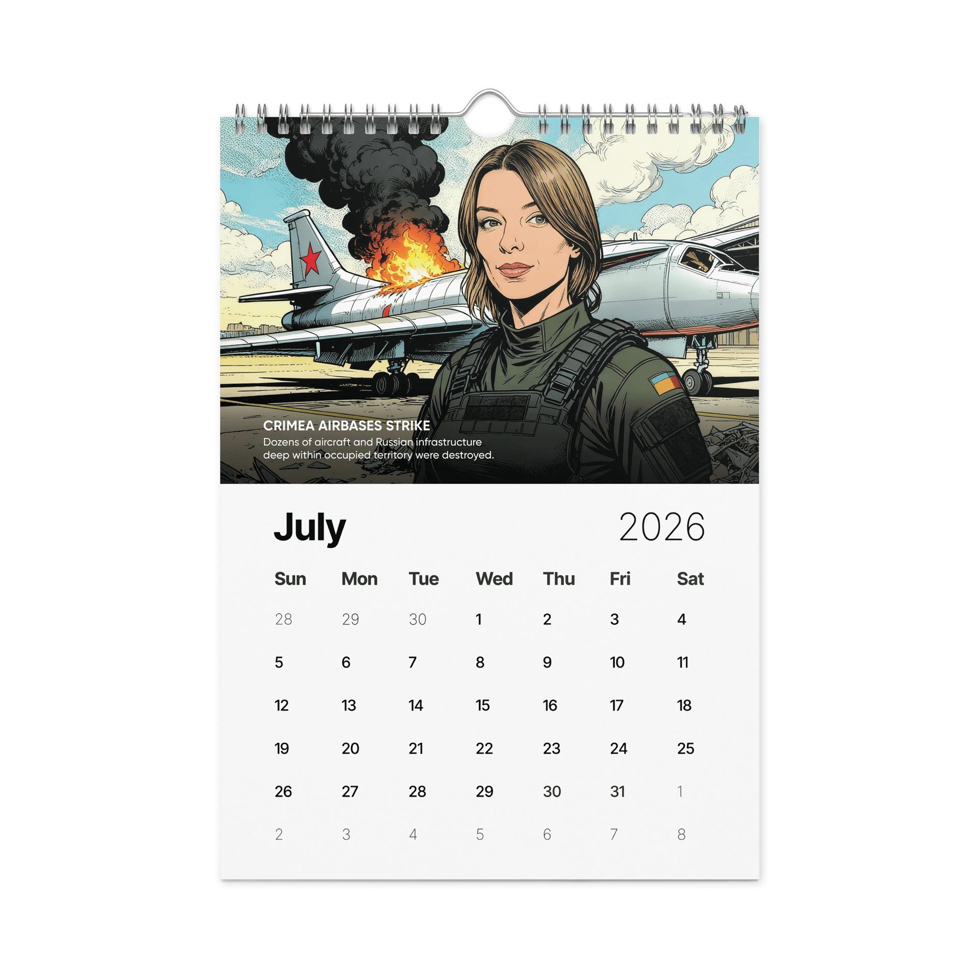 Anna's Calendar 2026 (MON or SUN Edition) product image (8)
