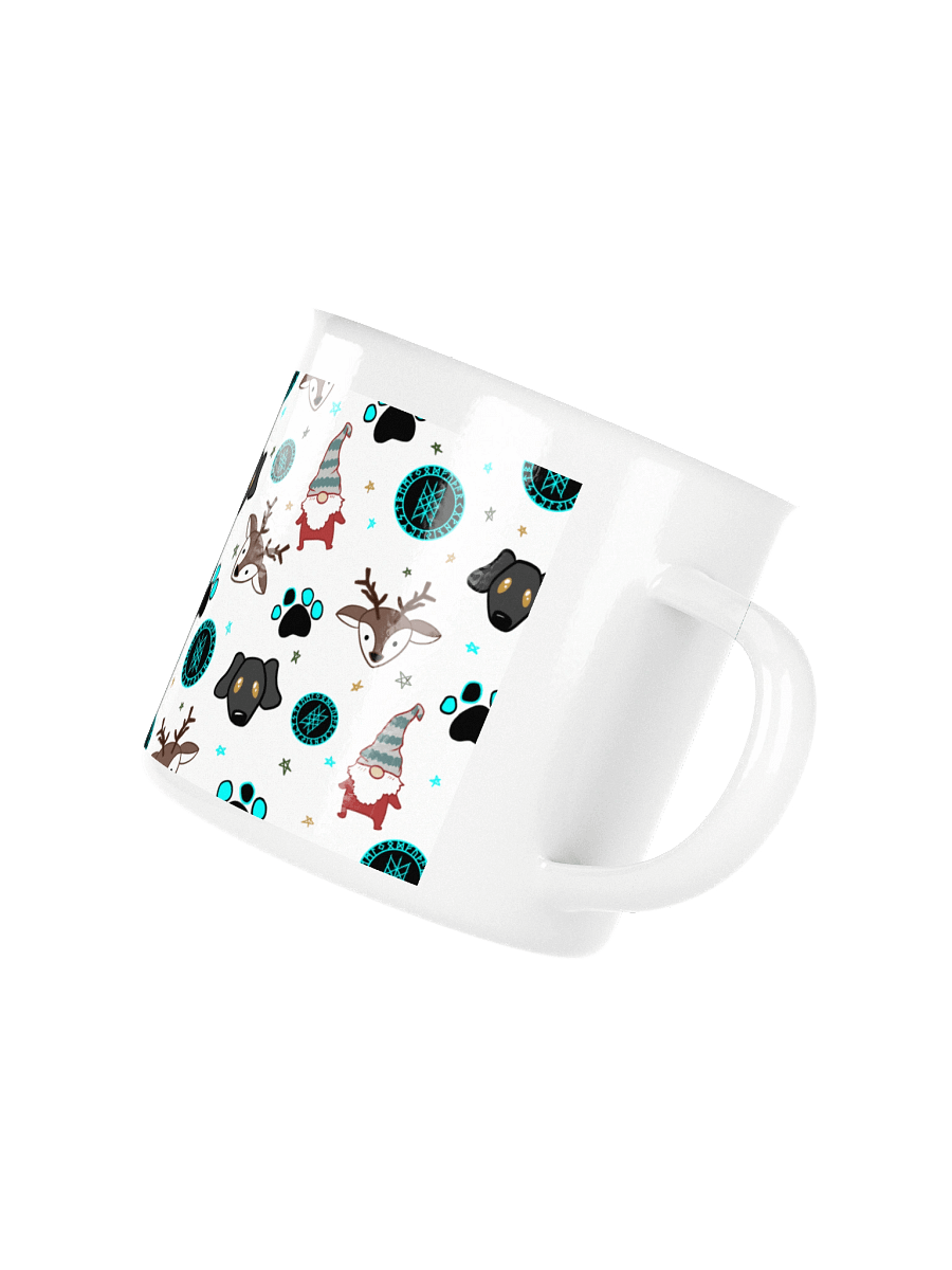Web of Wyrd Christmas Enamel Mug product image (3)