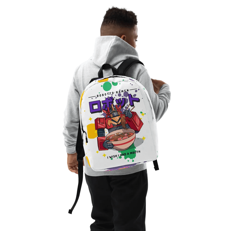 Mr.Gliscor kid's backpack ROBOTTO RAMEN product image (9)