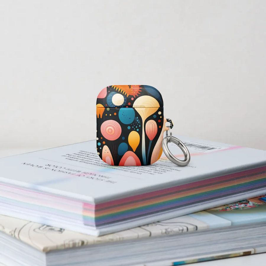 Cosmic Bloom All-Over Print AirPods® Case product image (5)