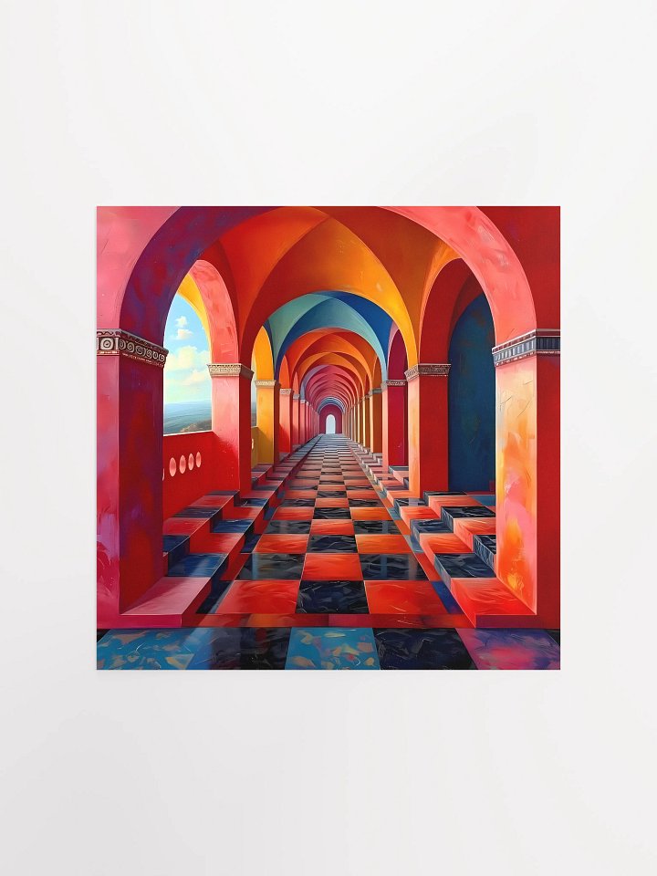 Surreal Arches Matte Poster product image (2)