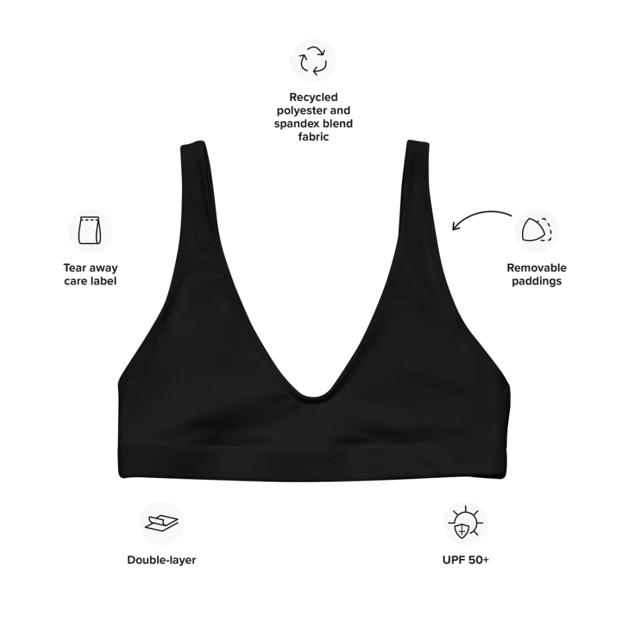 Default All-Over Print Recycled Padded Bikini Top product image (9)