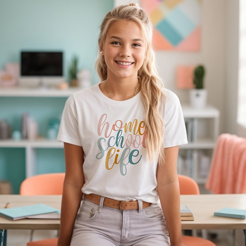 30% off Shirts and Totes today with code ENDAUGSALE02
Great time to grab your homeschool themed or personalized gear to start...