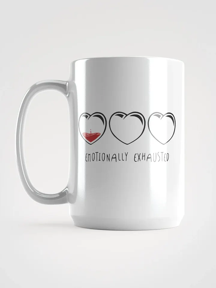 Emotionally Exhausted (Hearts) - Mug product image (2)