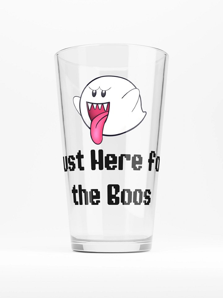 Just Here for the Boos Pint Glass product image (1)