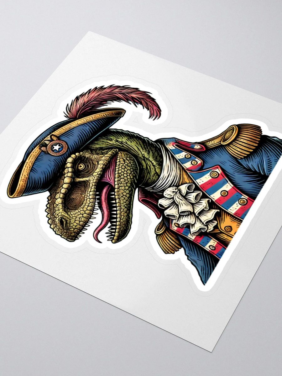 New American Dinosaur Sticker - Lapel Patriot product image (3)