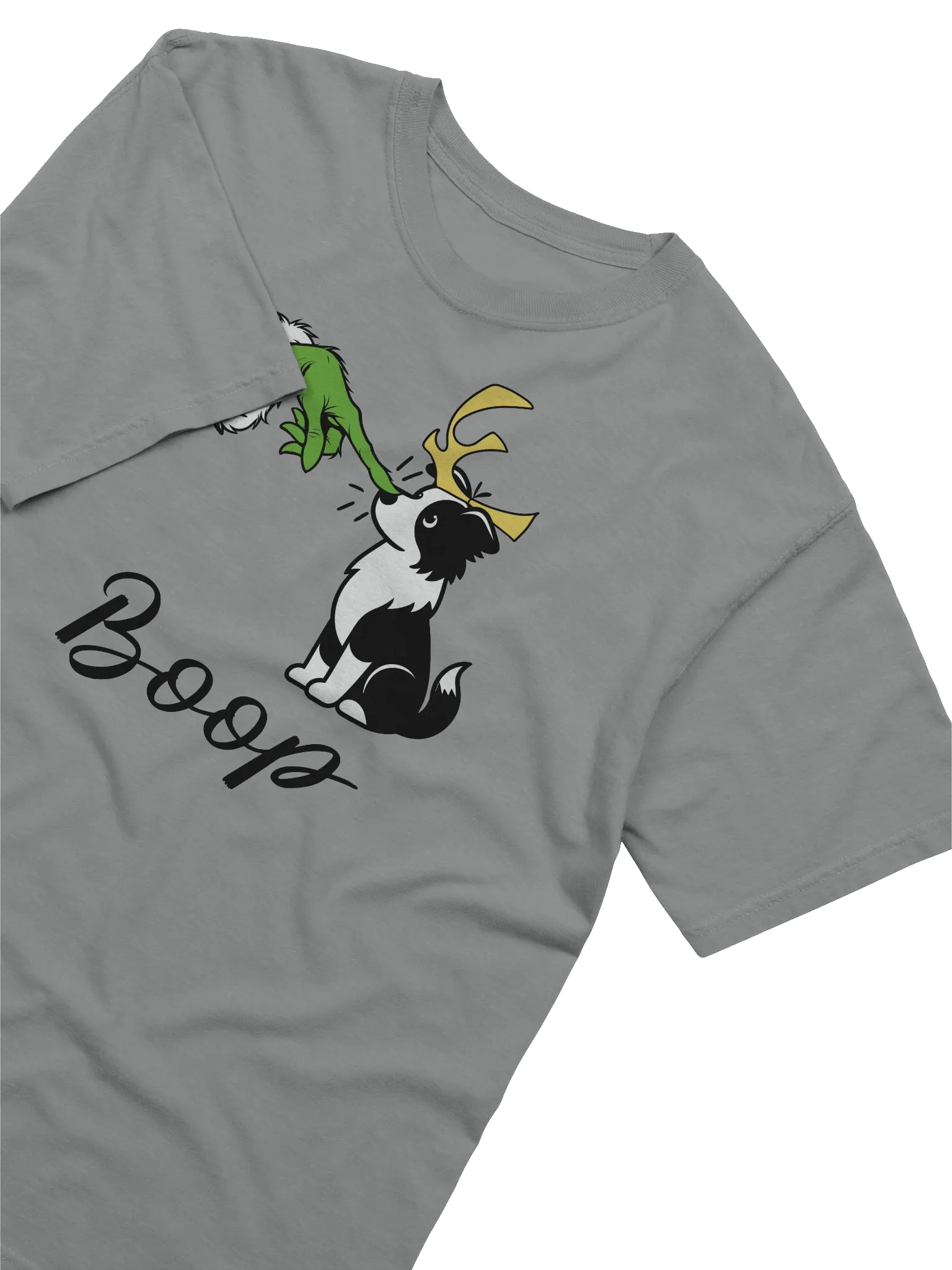 Grinch Boop: Border Collie Edition T-Shirt product image (2)