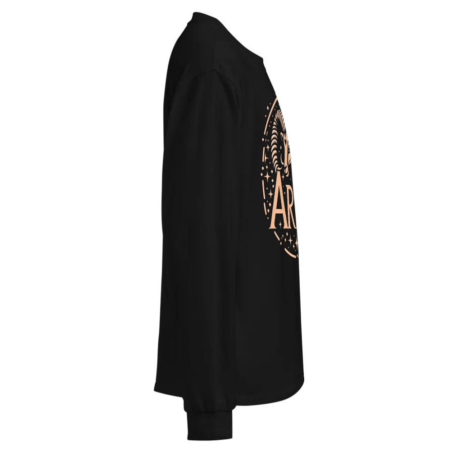 [Aries] - Unisex Premium Heavyweight Long Sleeve Shirt product image (6)