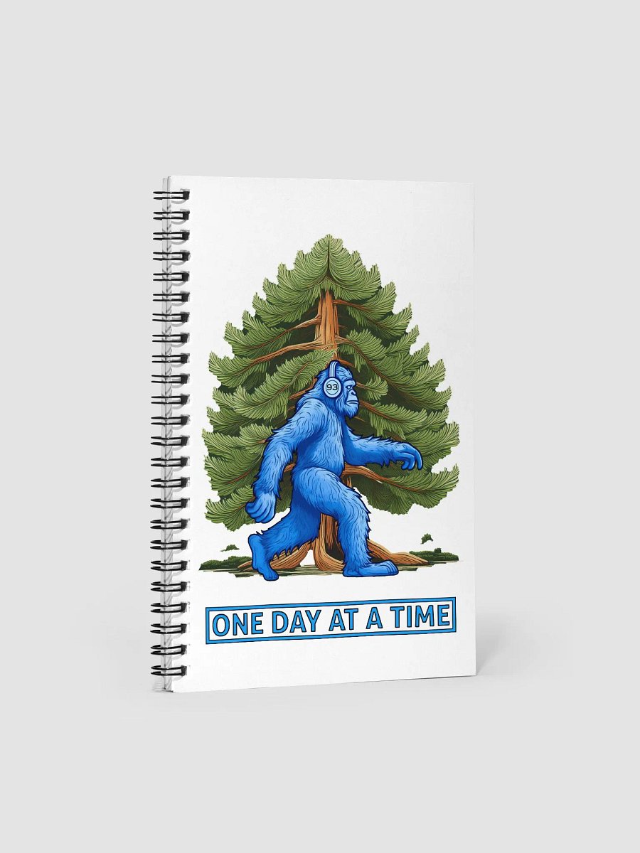 Mysterious MrSquatch Sleek Notepad product image (1)
