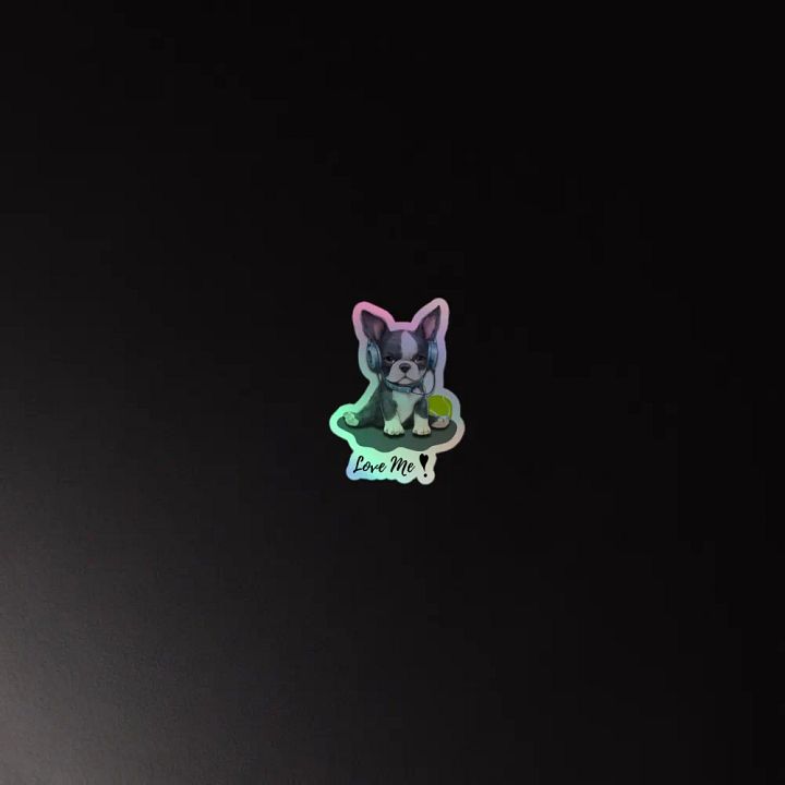 Holo-Pup Music Vibes Sticker Set product image (4)
