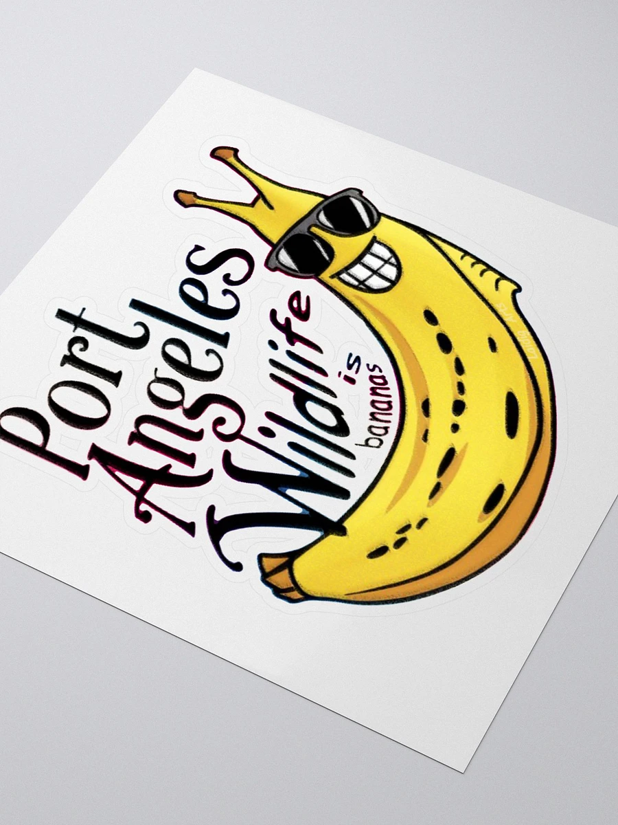 Port Angeles Wildlife Banana Slug Sticker product image (7)