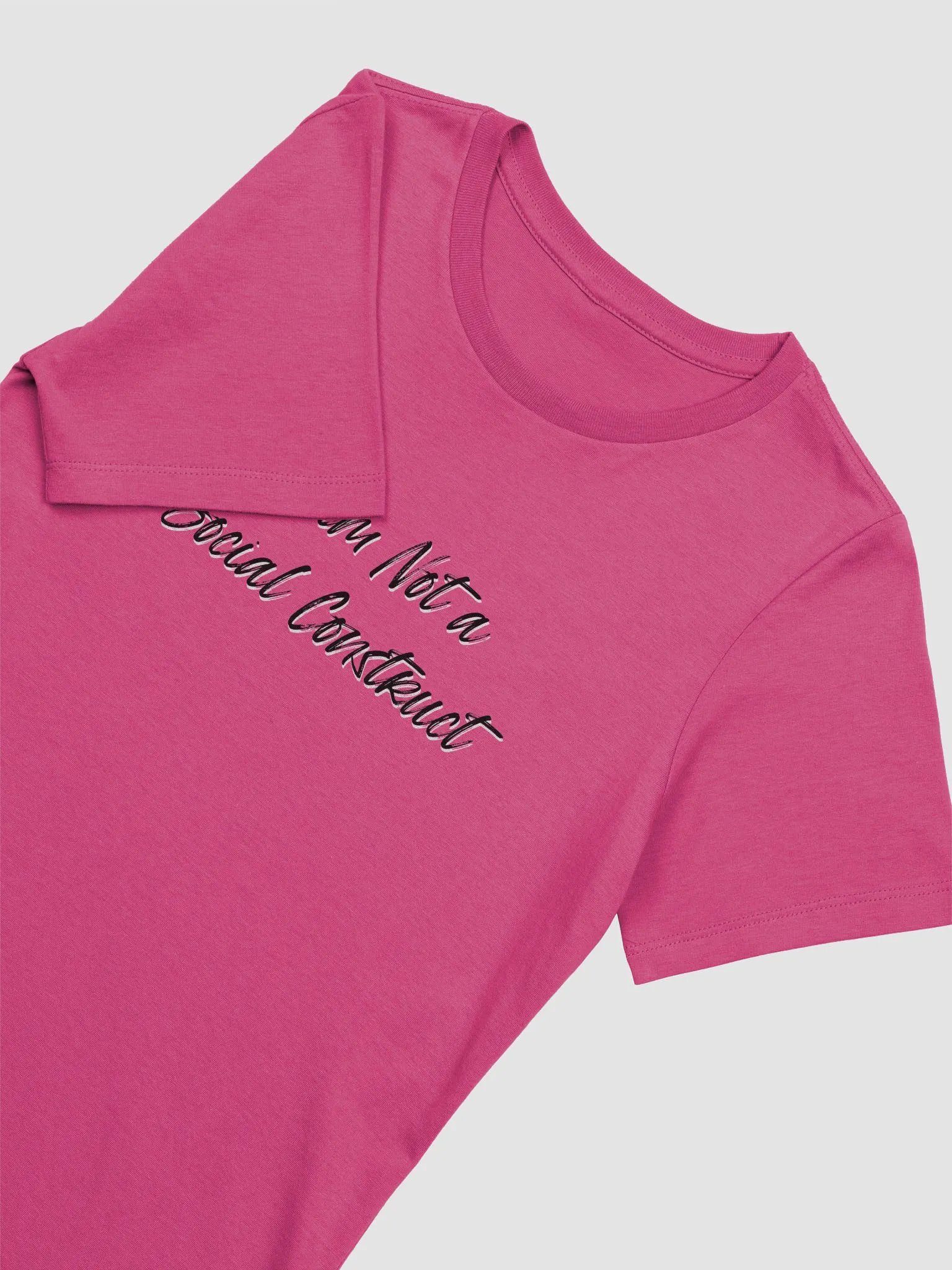 I am Not a Social Construct (lg) (bk) - All - Women's Relaxed Fit T product image (3)