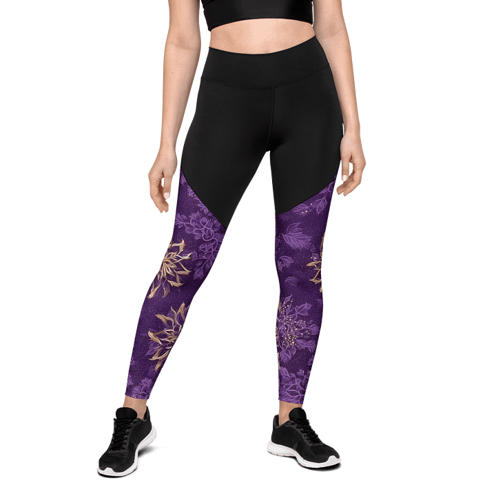Purple Glam 02 Leggings product image (2)