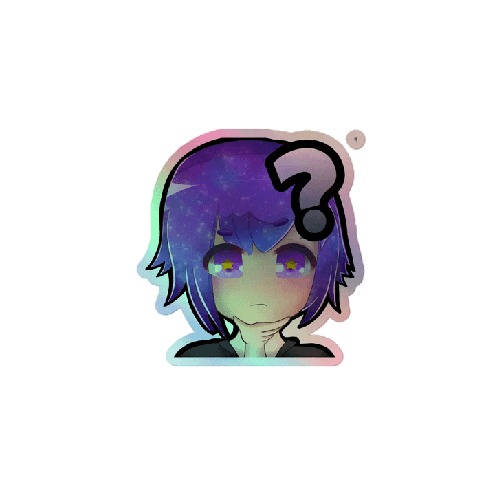 Neko Think Sticker product image (1)