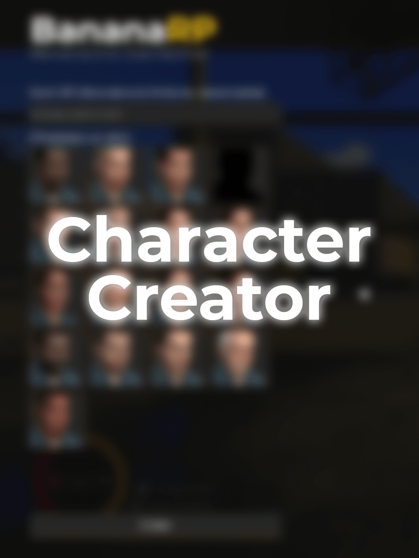 [Addon] Banana RP - Character Creator product image (1)