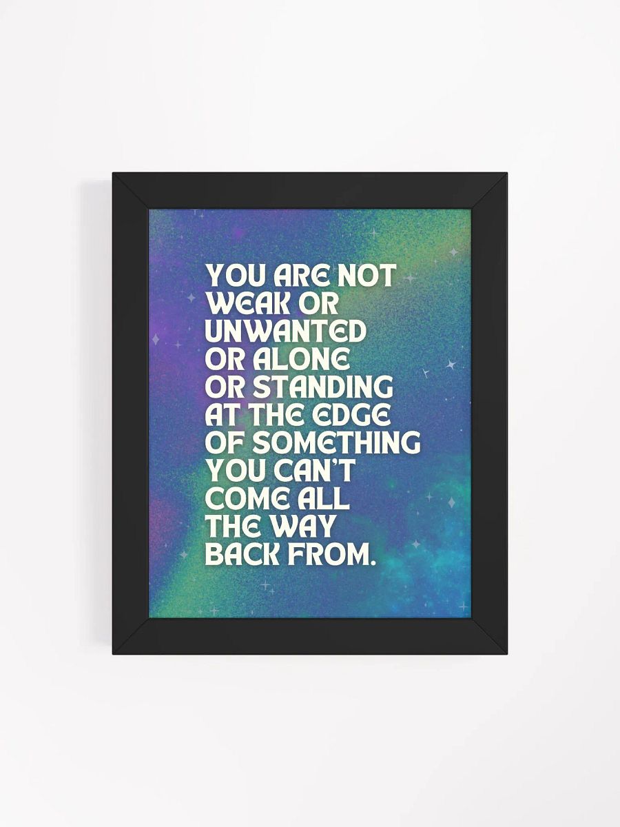 You'll Survive This Framed Art Print product image (4)