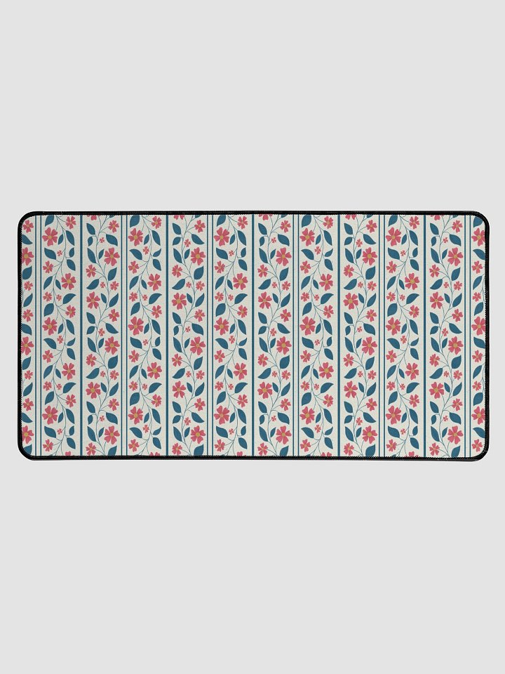 Cosmic Bloom Trailing Stripes Desk Mat product image (1)