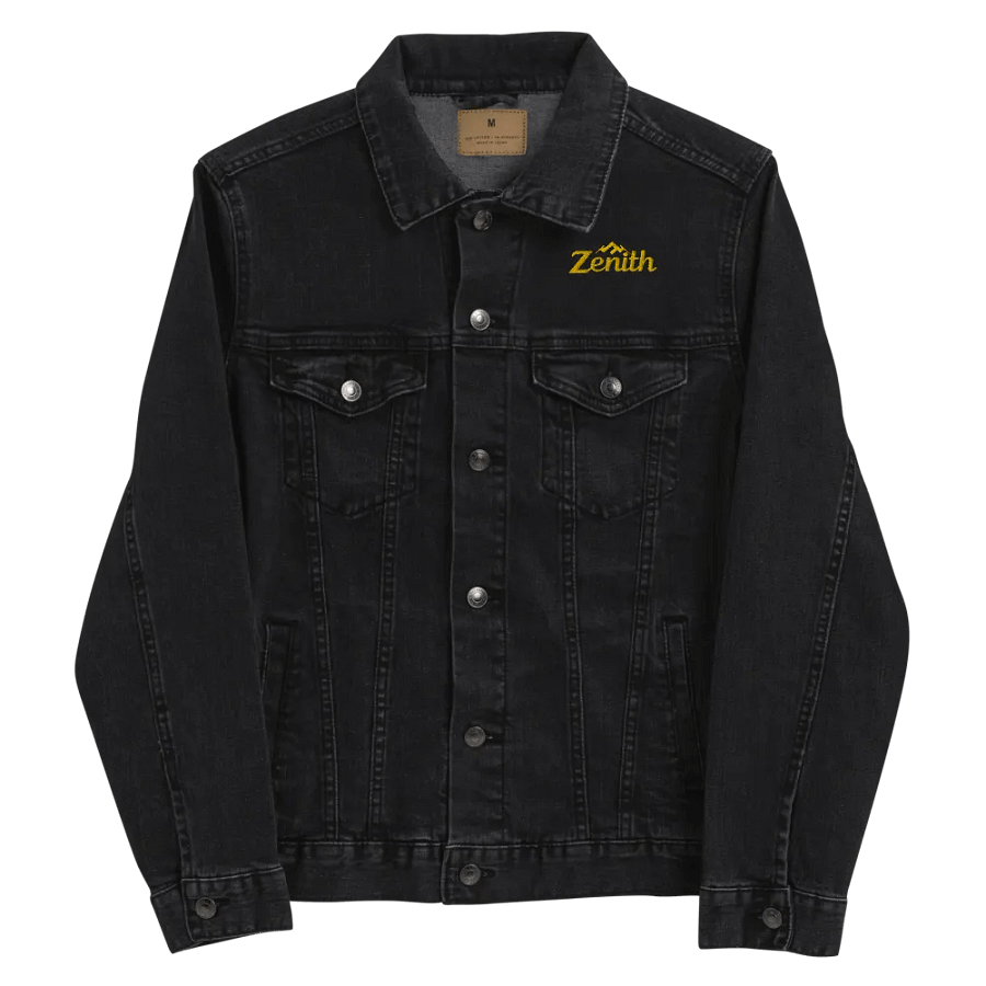 Zenith Unisex Denim Jacket with Embroidered Branding product image (8)