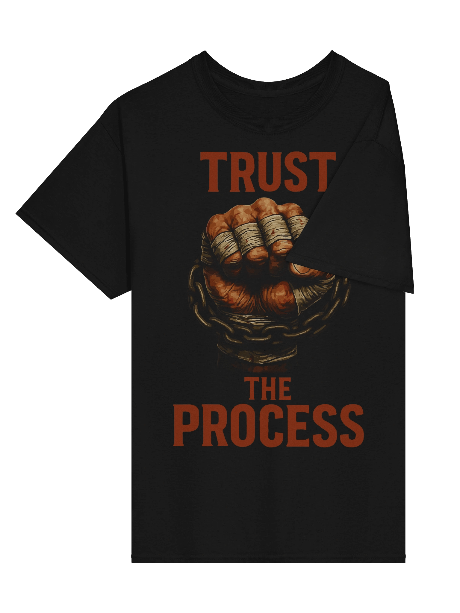 Trust The Process – Bold Motivational Graphic Tee product image (3)
