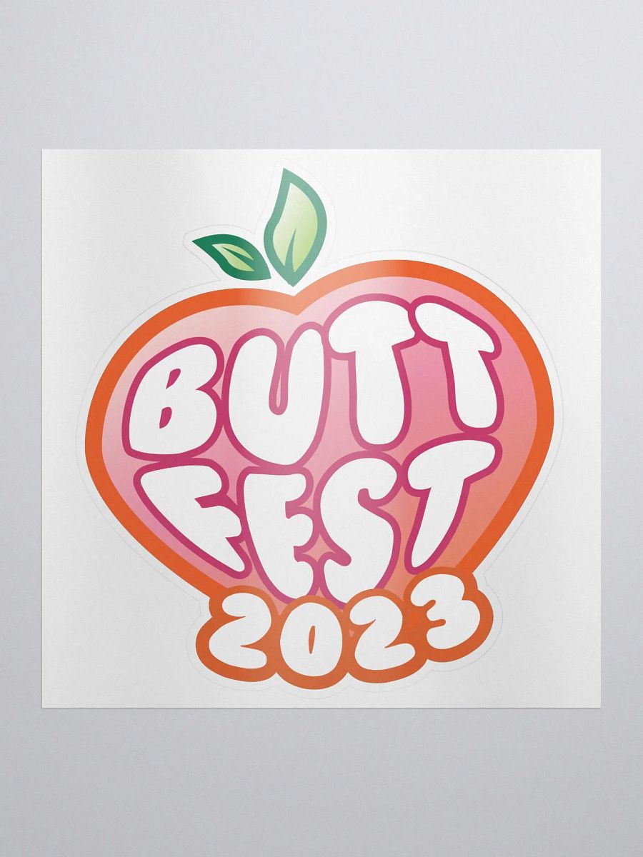 BUTTFEST 2023 - Sticker product image (1)
