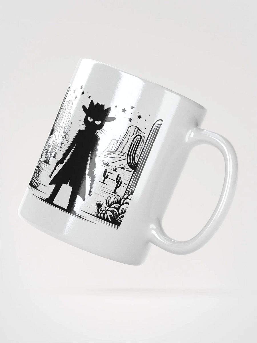 Cat Cowboy Silhouette Mug product image (2)