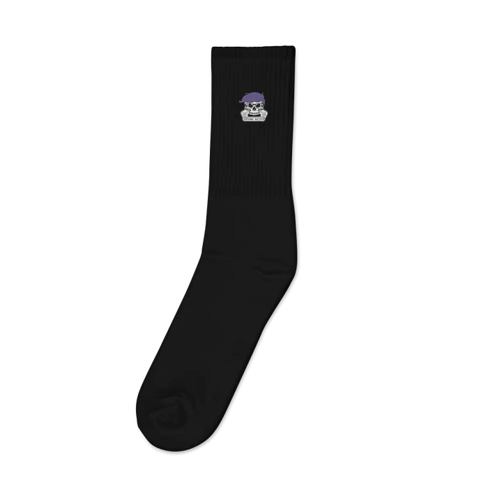 Enigma Nation SOCCO Embroidered Crew Socks product image (1)