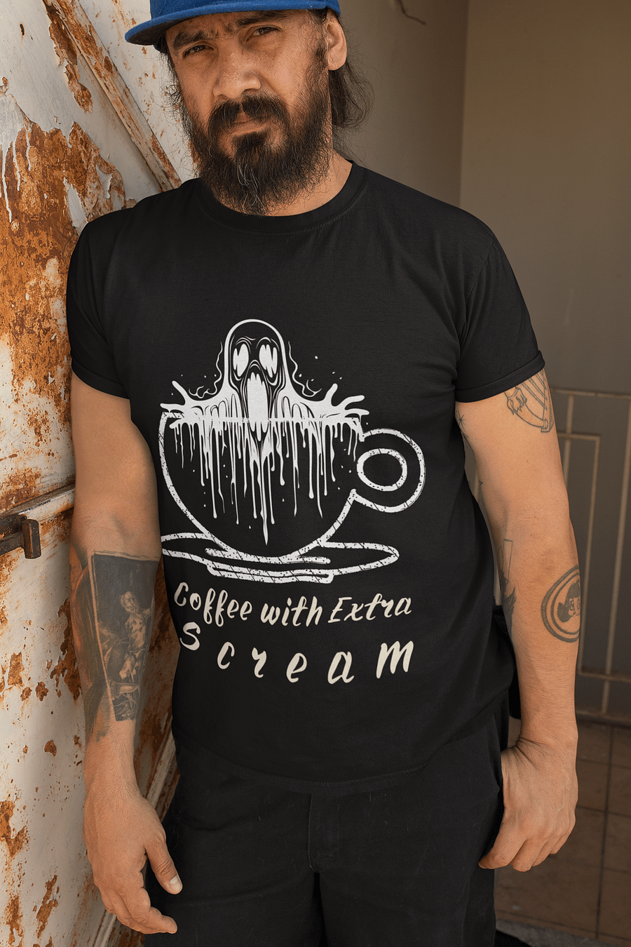 Coffee with Extra Scream T-Shirt product image (1)