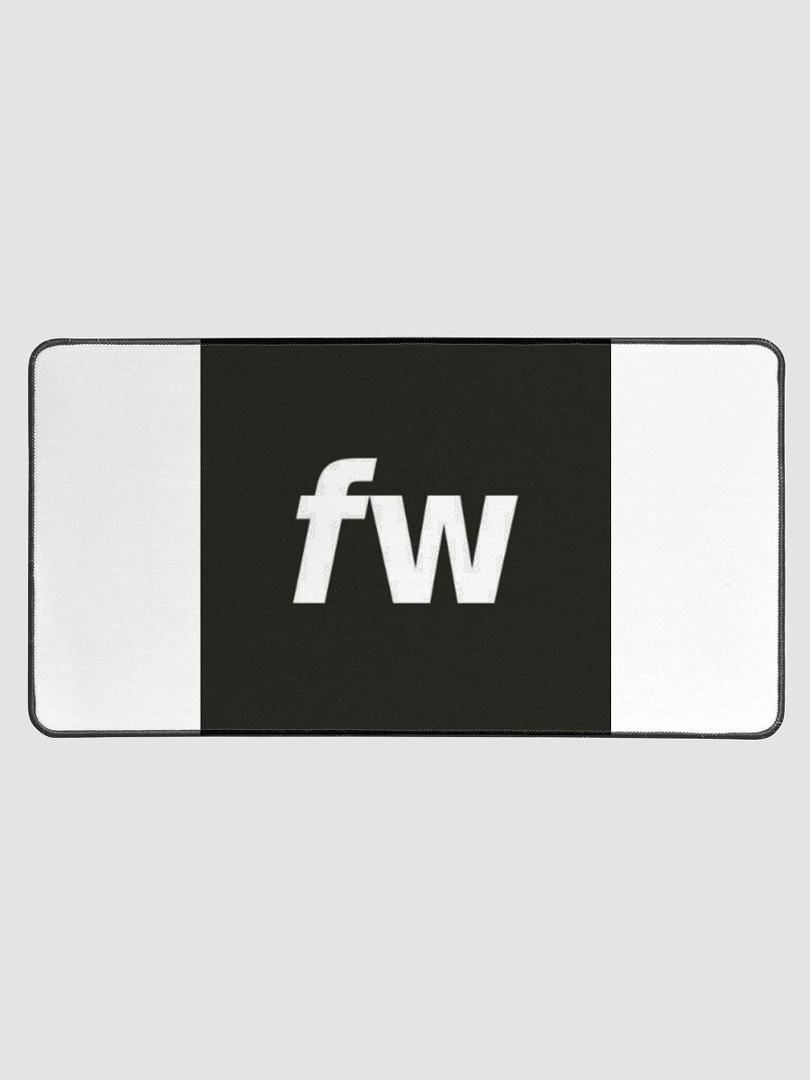 Bold 'FW' Desk Mat product image (1)