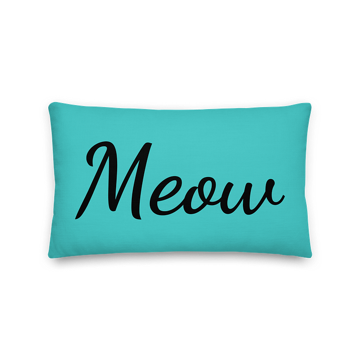 Cat All-Over Pillow product image (2)