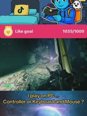 Do I use keyboard and mouse or controller ?? @Destiny 2 #destiny2 #destiny2tiktok #destiny2thegame #destiny2thefinalshape  #tiktoklive #livehighlights 