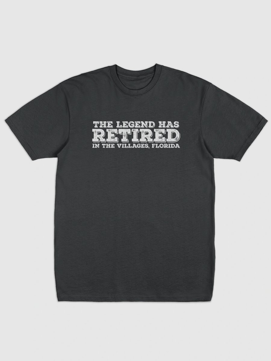 Cotton Heritage Men's Premium Heavyweight Tee (The Legend has Retired) product image (1)