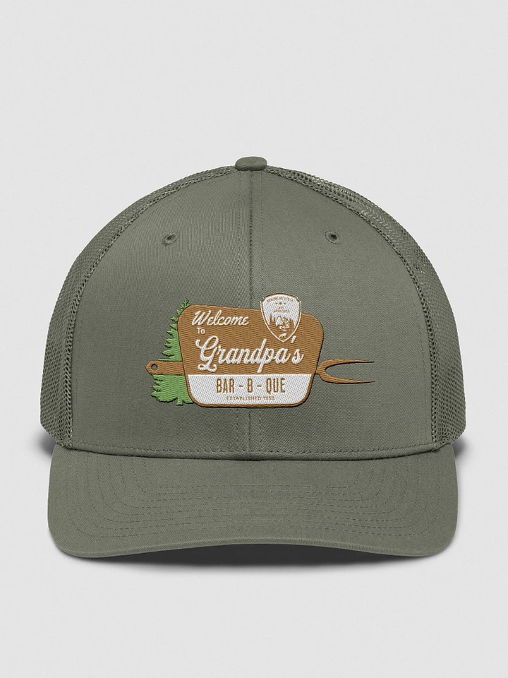 Grandpa's BBQ Embroidered - Trucker Cap product image (1)