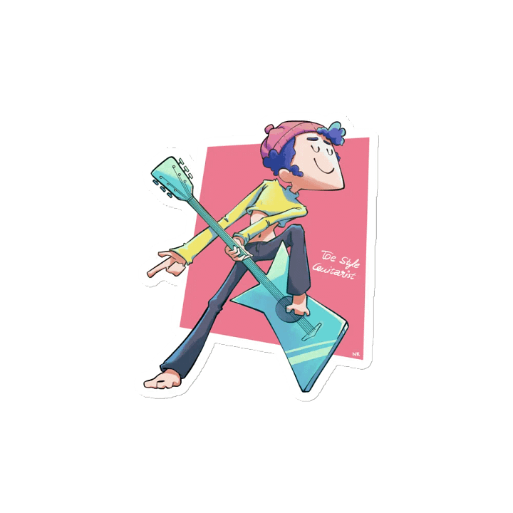 Toe Style Guitarist | Magnets product image (2)