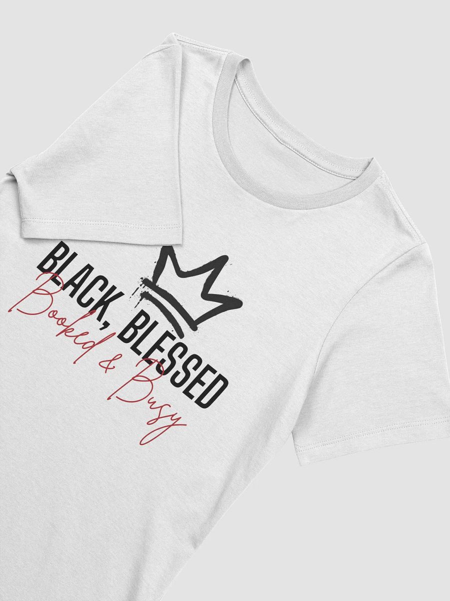 Black, Blessed, Booked & Busy Tee product image (3)