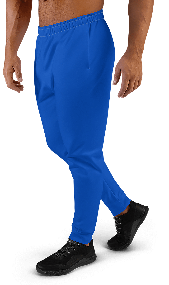 Plain Color Absolute Blue Joggers product image (3)