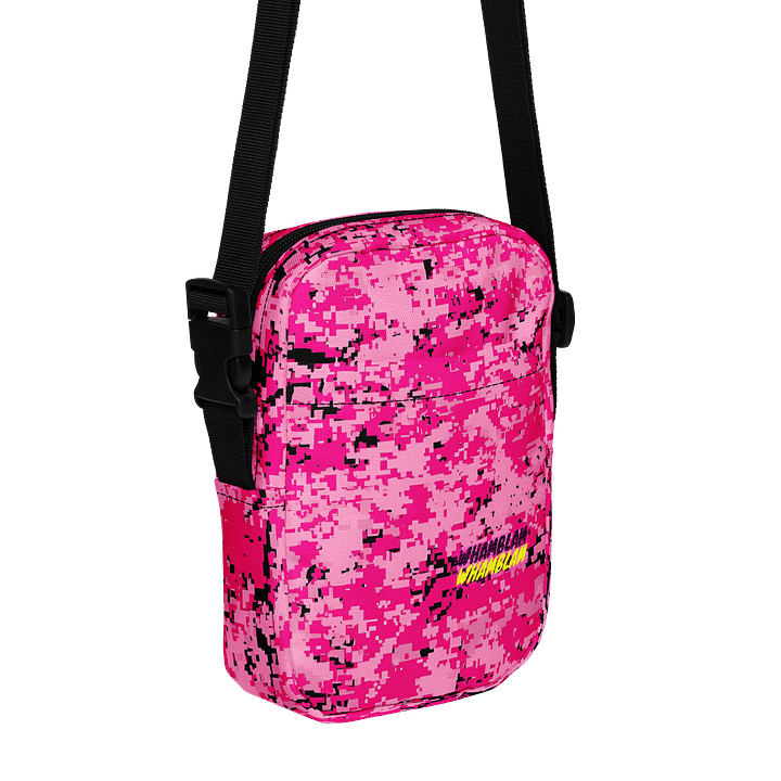 Pink Pixel Camo Crossbody Bag product image (1)