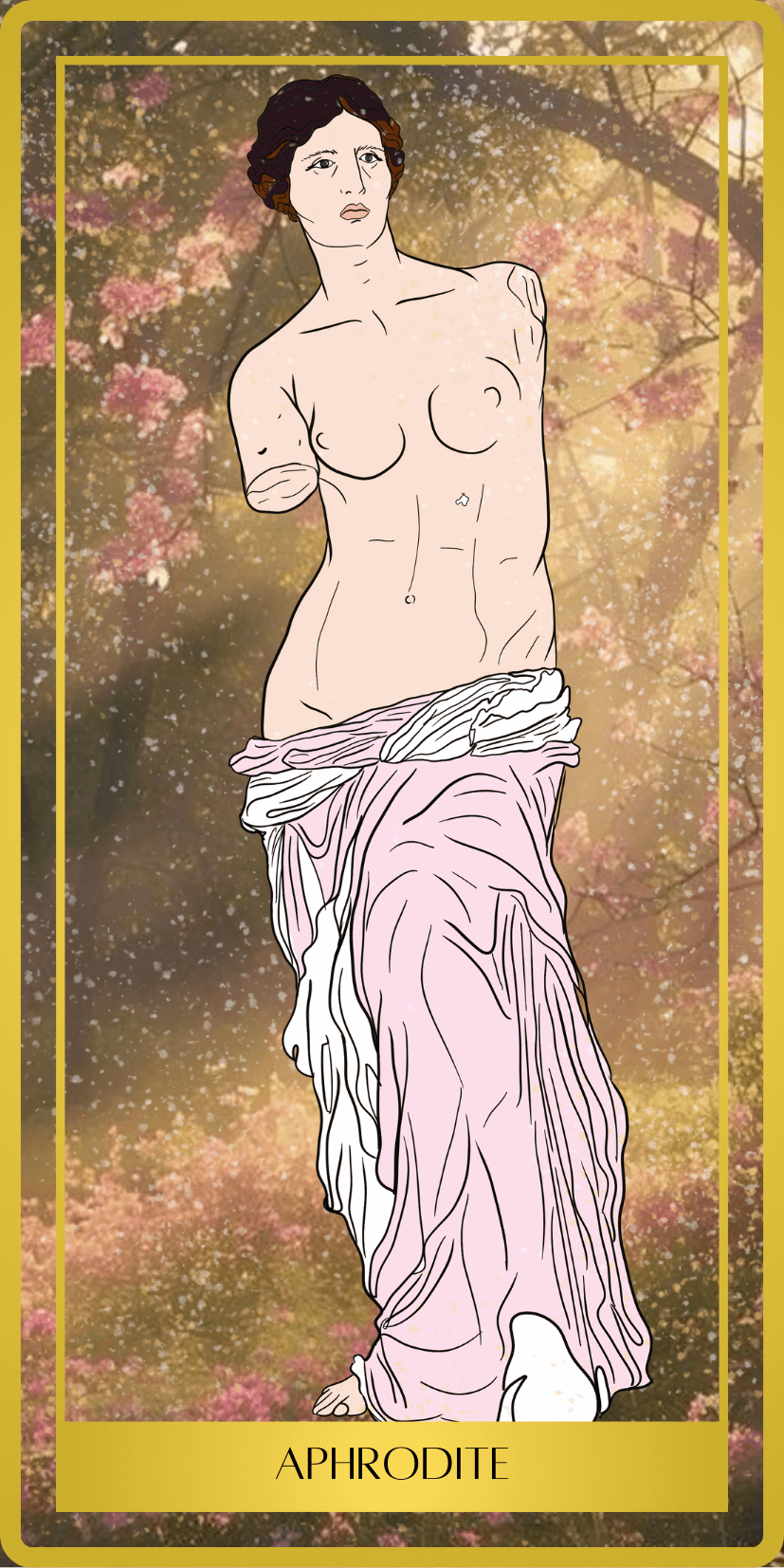 Printable Tarot Deck Ethereal Glow Greek Gods product image (4)