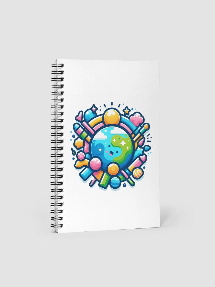 Joyful Earth Spiral Notebook product image (1)