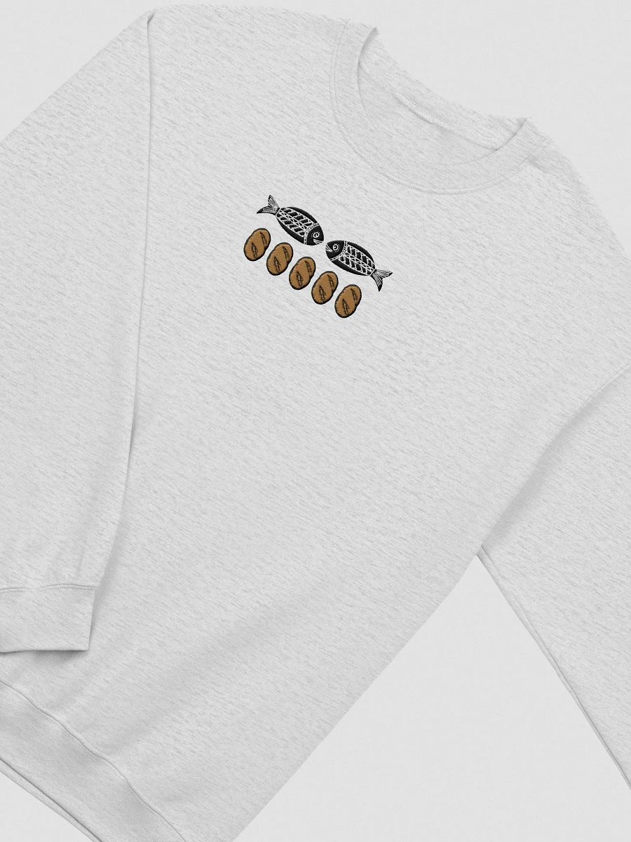 2 Fishes & 5 Loaves (Embroidered Sweatshirt) product image (2)