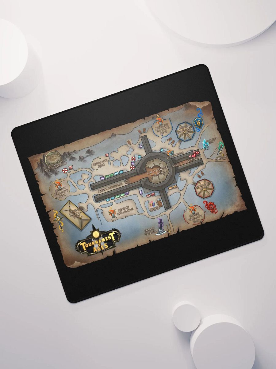 Tournament of Ages - Fairegrounds Map - Gaming Mouse Pad product image (7)