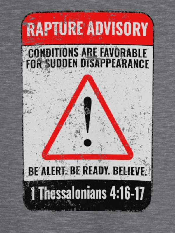 Rapture Advisory T-Shirt product image (2)