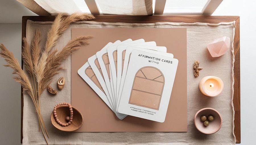 Positive Affirmation Cards Boho product image (1)