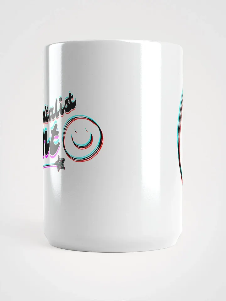 ANTICAPITALIST C*NT white glossy mug product image (2)