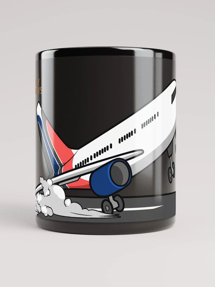 Hard Landing Black Mug product image (10)