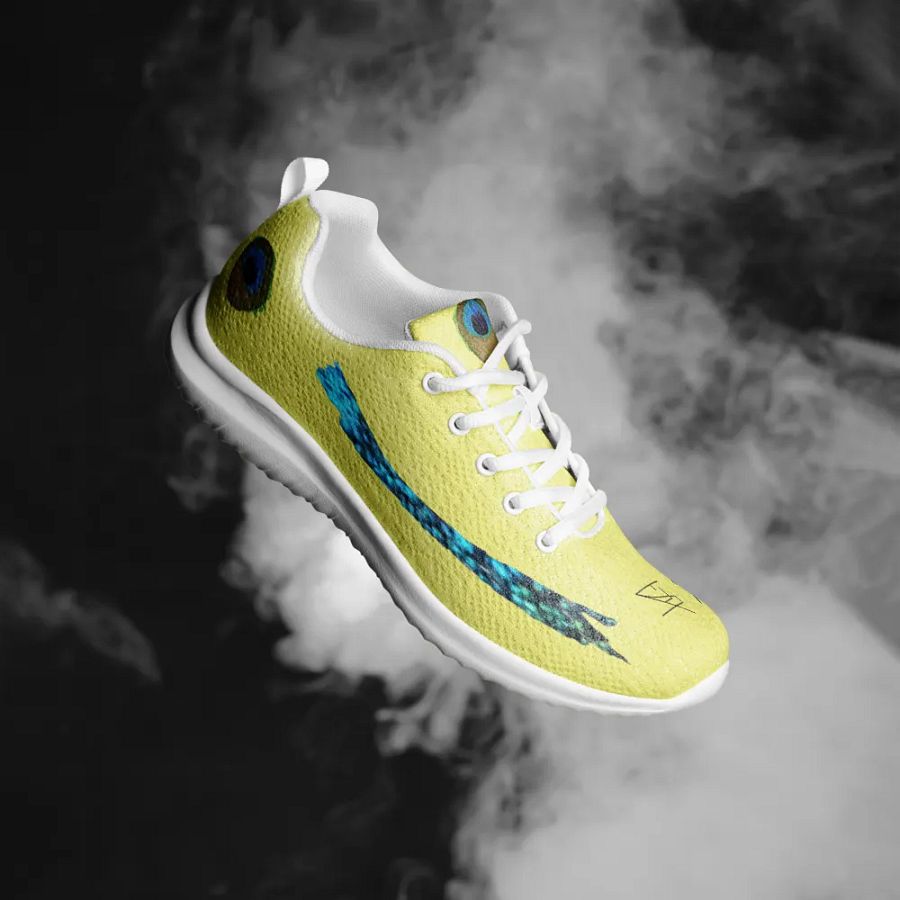 Peacock Neon Yellow Shoe 2 product image (6)
