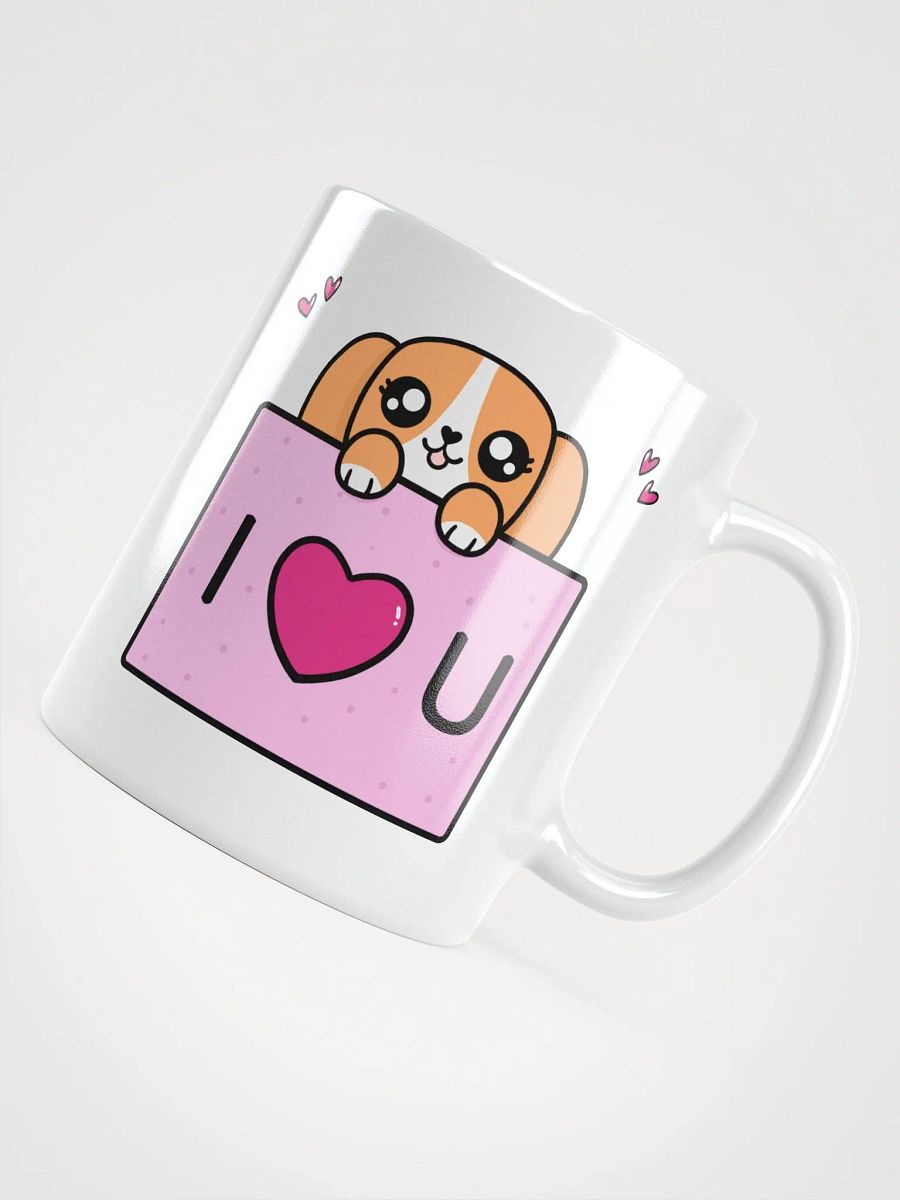 Cute Cat & Dog I Love U Mug product image (5)