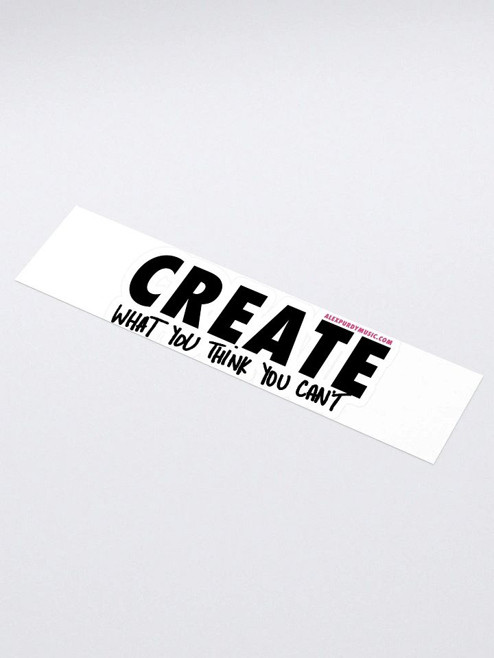 CREATE bumper sticker product image (1)
