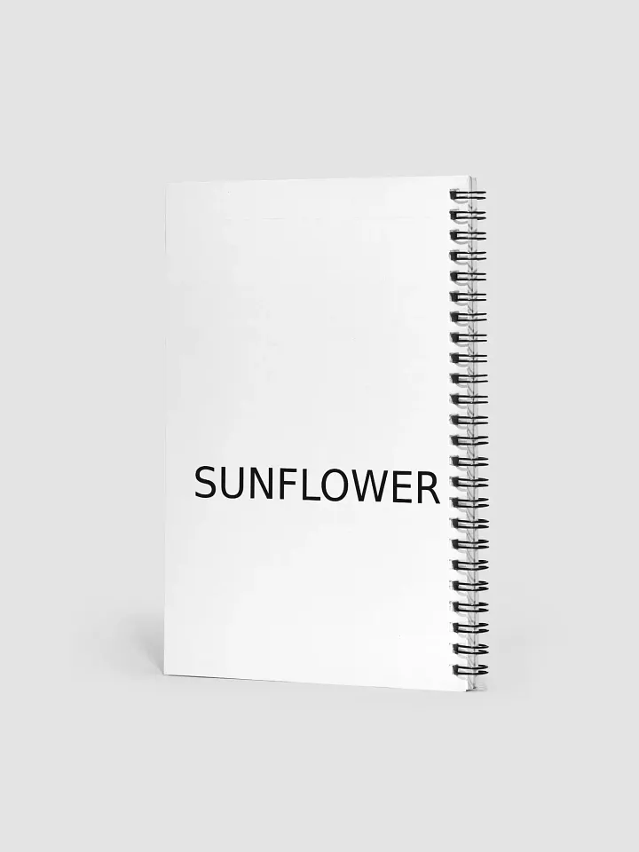 Sunflower Calico Cat Notebook product image (2)